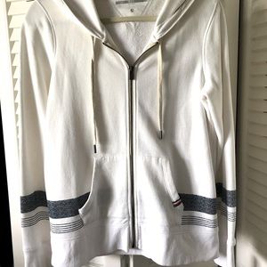Tommy Hilfiger sport striped hoodie. NWT sz med.Nice med weight fabric
